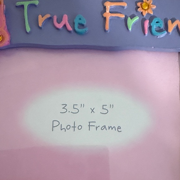 Colorful 'True Friends' Photo Frame - Picture 4 of 5